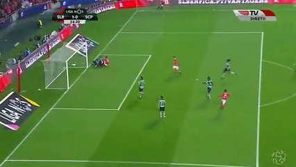 0-1 Eduardo Salvio Goal Replay HD - Benfica 1-0 Sporting - 11.12.2016 HD
