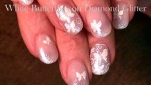 Butterfly Nails | Easy Butterflies Nail Art Design Tutorial