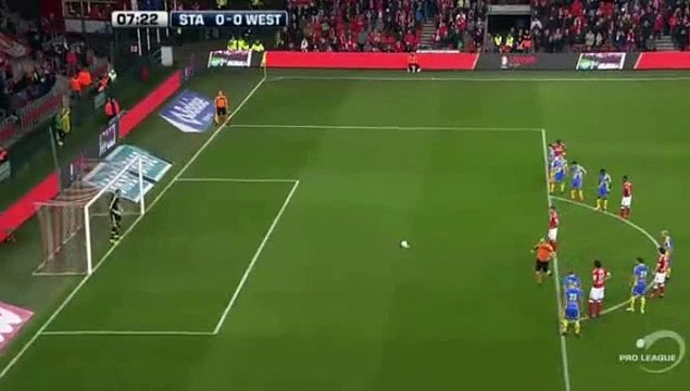 Sa Orlando Penalty Goal - St. Liege 1-0 Westerlo 11.12.2016