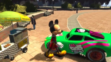 Nursery Rhymes My little Pony McQueen Colors Mickey Mouse & Spiderman