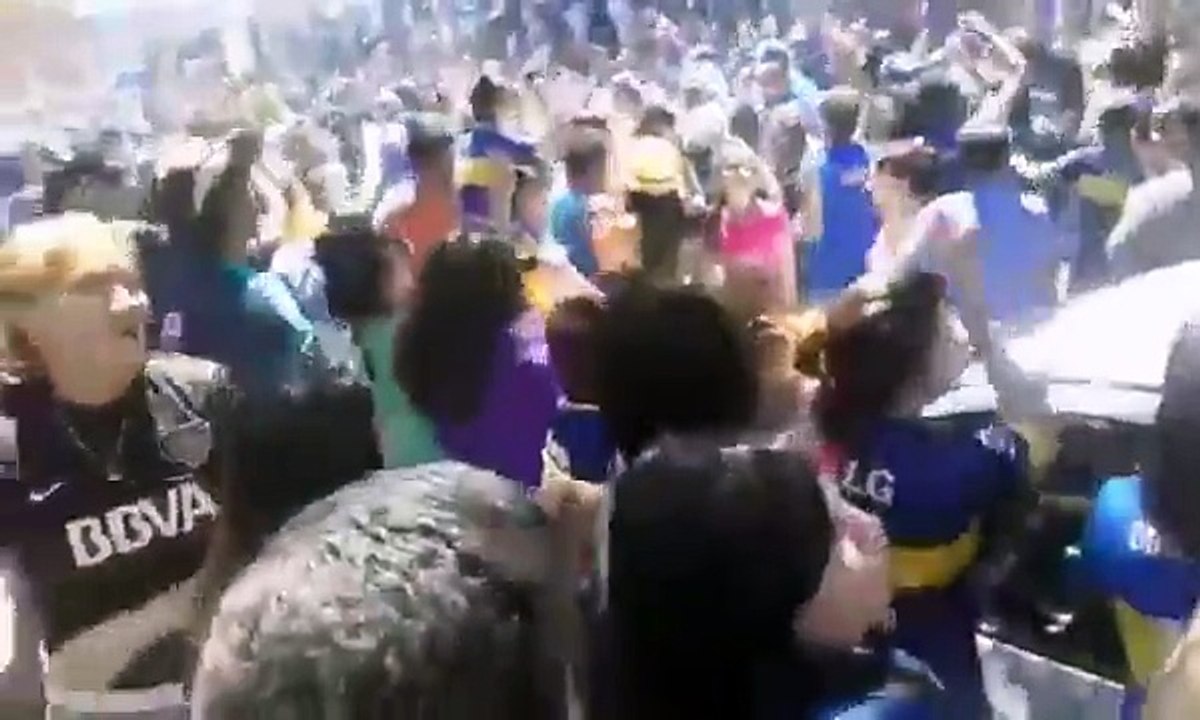 River Plate vs Boca Juniors - Superclasico - Boca Juniors Fans Chant  11-12-2016