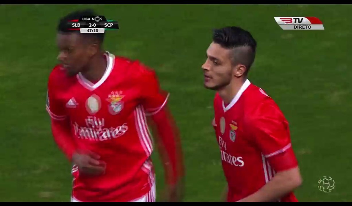 Raul Jimenez Goal HD - Benfica 2-0 Sporting - 11.12.2016