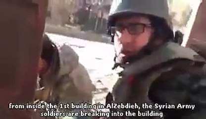 Ожесточенные боестолкновения САА в Алеппо 11.12.2016