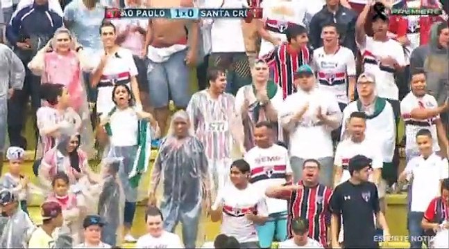 São Paulo vs Santa Cruz 1-0 Gol de David Neres Última Rodada do Brasileirão 11-12-2016 (HD)