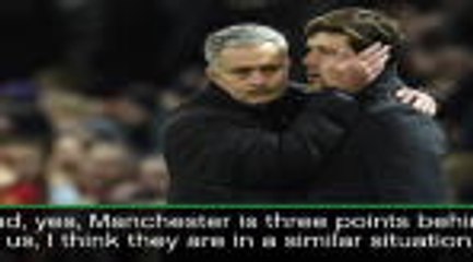 United in similar situation to Spurs  - Pochettino