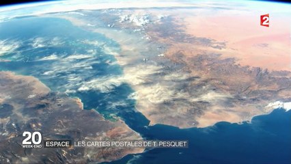 Espace : les cartes postales de Thomas Pesquet