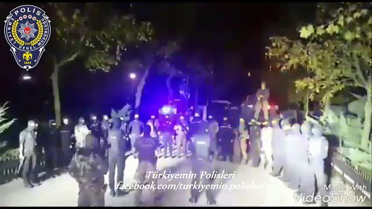 Çevik Kuvvet'ten Yeri Göğü İnleten İntikam Yemini