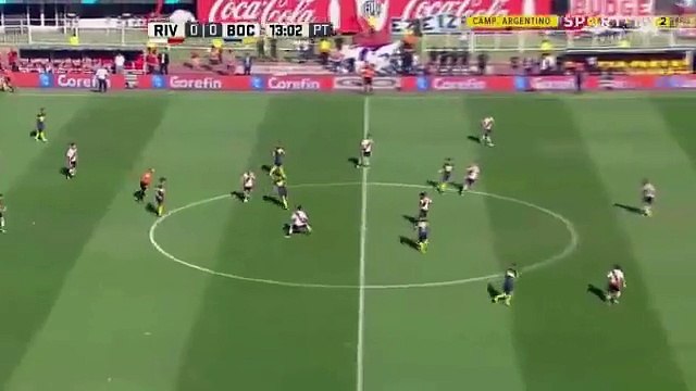 River Plate vs. Boca Juniors 0-1 Gol de Walter Bou 11-12-2016 (HD)