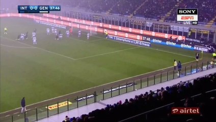 Marcelo Brozović Goal HD - Internazionale 1-0 Genoa - 11.12.2016 HD