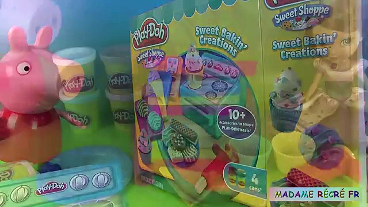 Pâte à modeler Play Doh Pâtisserie Sweet Bakin Creations Cupcakes et Mignardises