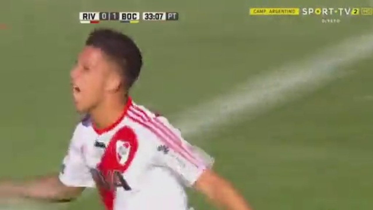 Sebastien Driussi Goal HD - River Plate 1-1 Boca Juniors 11.12.2016