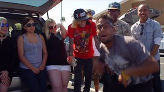 Nerd Raps Fast In Compton! Amazing!