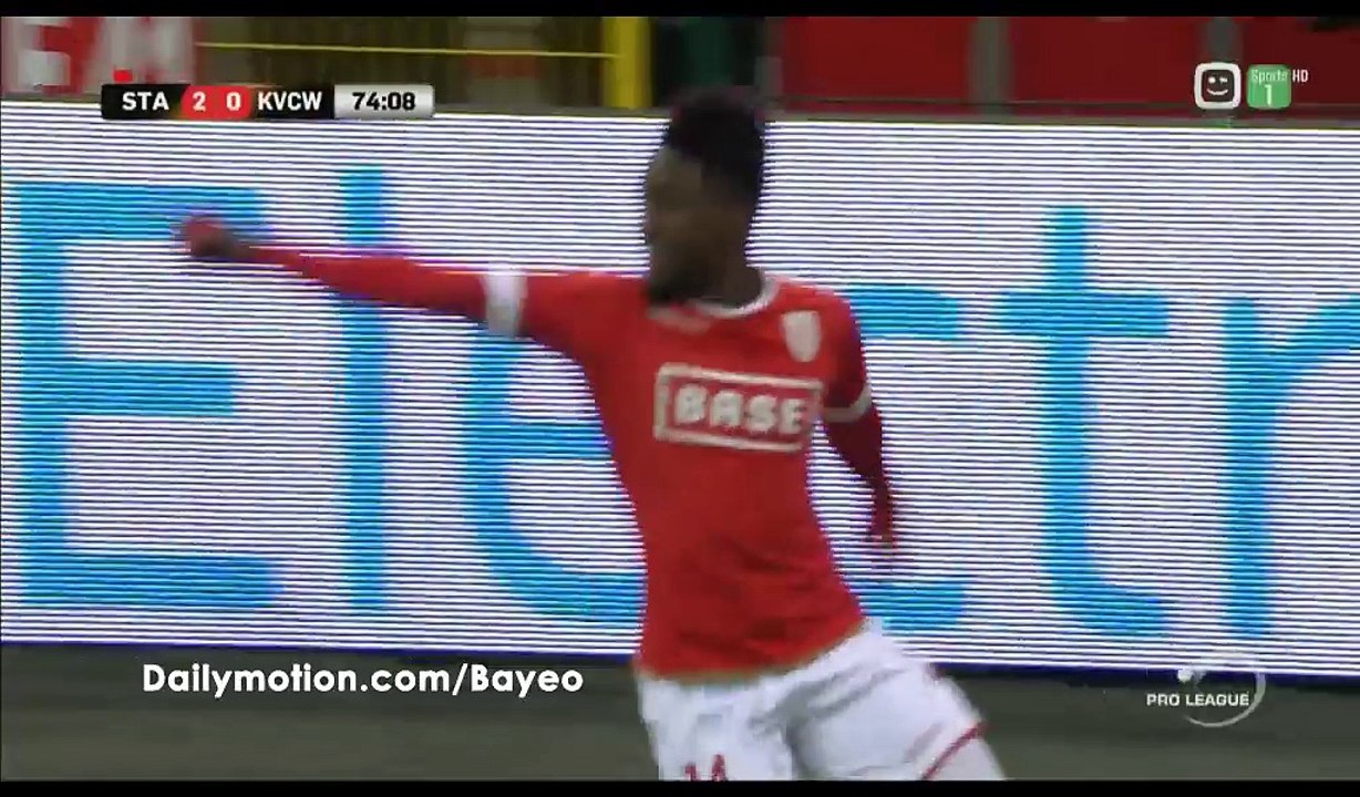 Isaac Mbenza Goal HD - St. Liege 3-0 Westerlo - 11.12.2016