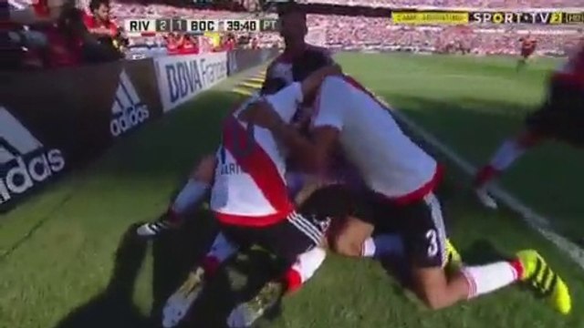 Lucas Alario Goal HD - River Plate 2-1 Boca Juniors 11.12.2016