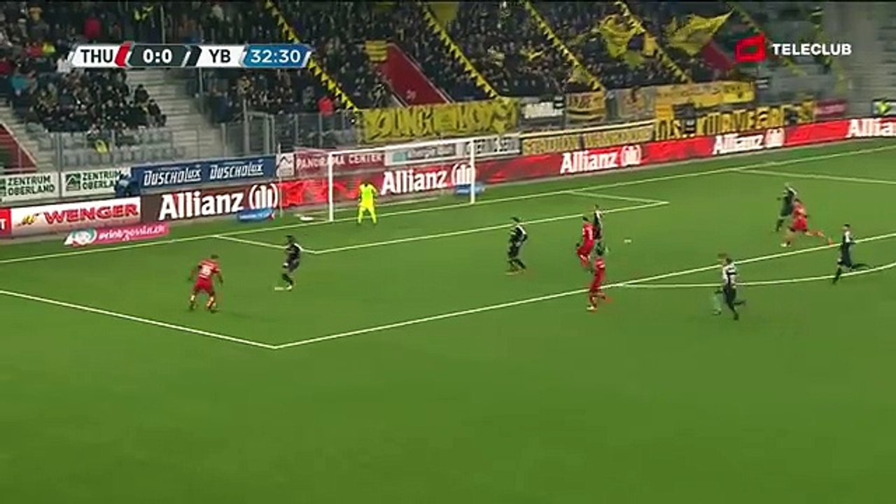 Thun 1:0 Young Boys (Swiss Super League 18. Runde 2016/2017 11.December 2016)