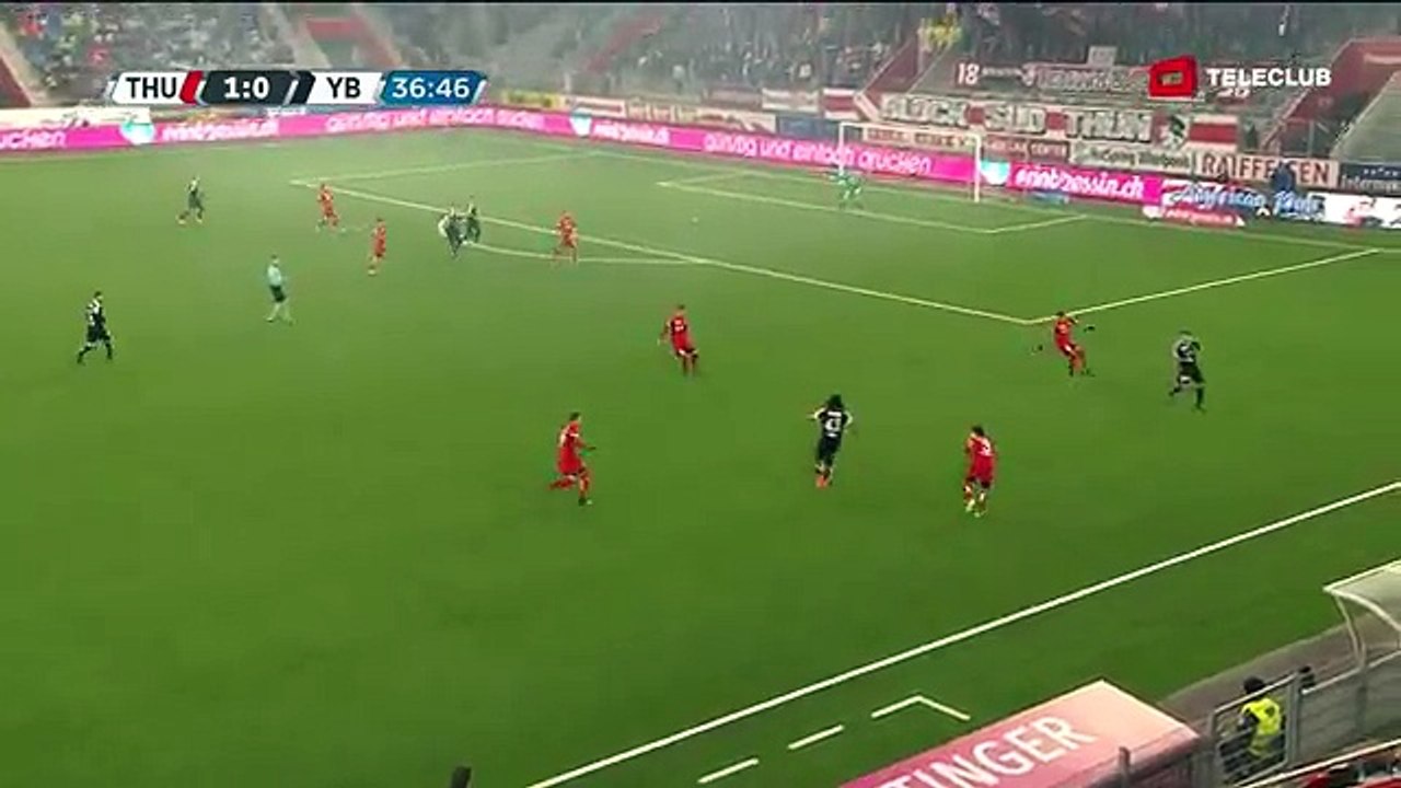 Thun 1:1 Young Boys (Swiss Super League 18. Runde 2016/2017 11.December 2016)