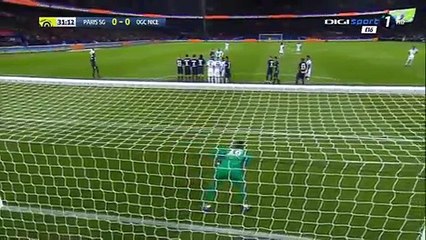 0-1 Wylan Cyprien Goal HD - PSG 0-1 Nice 11.12.2016
