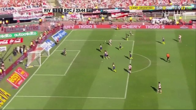 1-1 Sebastián Driussi Goal Argentina Primera Division - 11.12.2016 River Plate 1-1 Boca Juniors