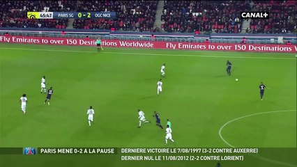 But Edinson Cavani - PSG VS OGC Nice (1-2)