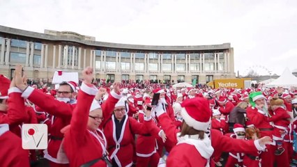Giant Santa Mannequin Challenge May Be the Most Epic One Yet