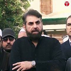 Junaid Jamshed's brother talking with media !