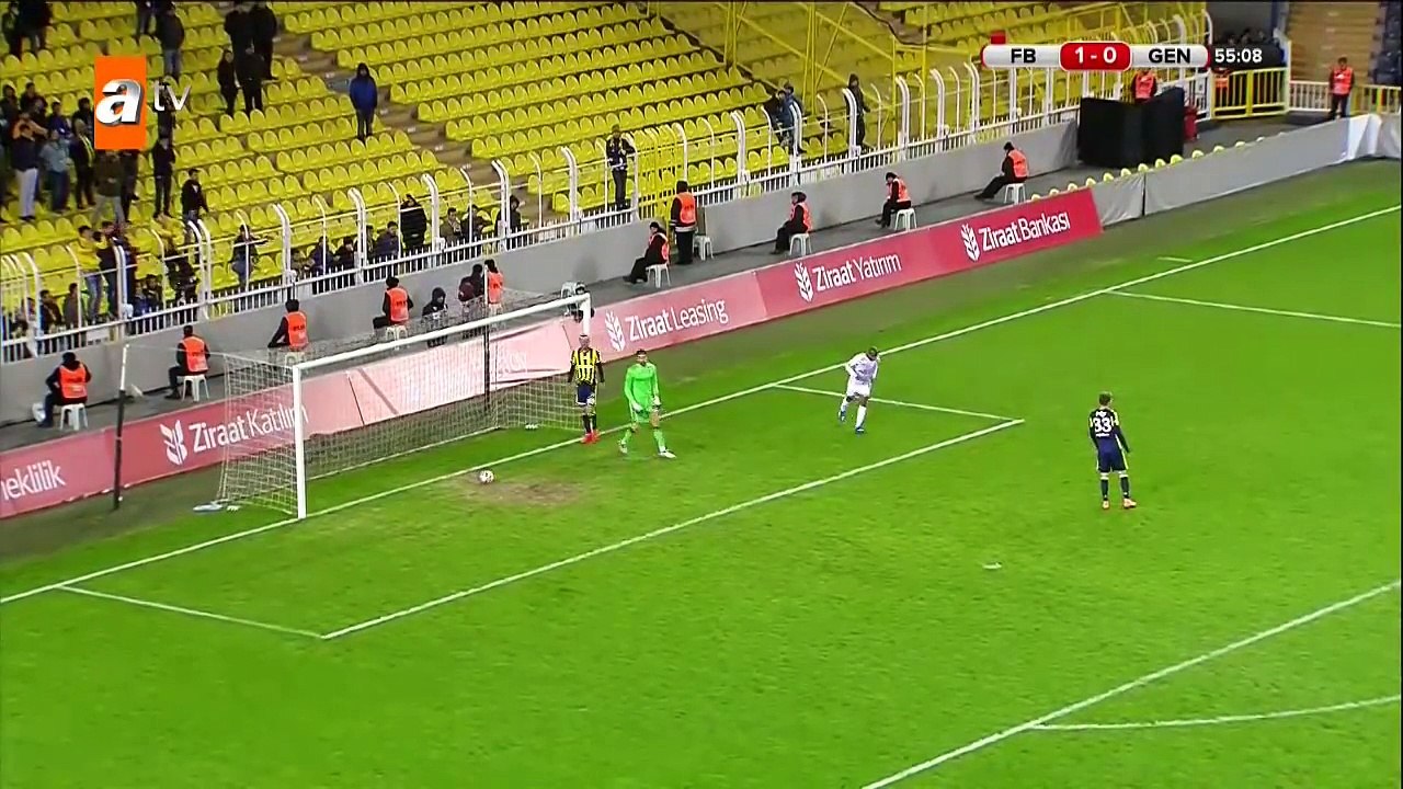 Fenerbahçe: 1 - Gençlerbirliği: 1 | Gol: Tokelo Rantie - atv