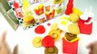 Unboxing Hamburger French Fries Cupcake + Nursery rhymes for kids