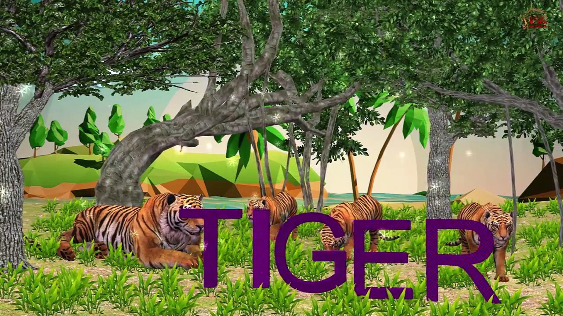 ⁣Animals Names For Children - English Learn animals With Names - Kids For Children