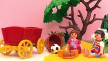 Playmobil Story Lena und Chrissi machen ein Picknick im Feenwald | Feenturm, Zauber und mehr.