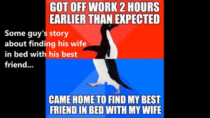 Man Catches Wife Sleeping with Best Friend