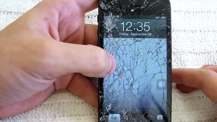 iPhone 5 Knife Screen Scratch Drop Test -Bonus Episode-