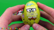 Surprise Eggs Opening - Tom and Jerry, Mickey Mouse, Disney Planes, SpongeBob SquarePants