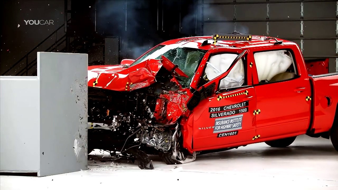 Crash Tests 2016 Pickup Truck - F-150, Silverado, Tundra, Ram