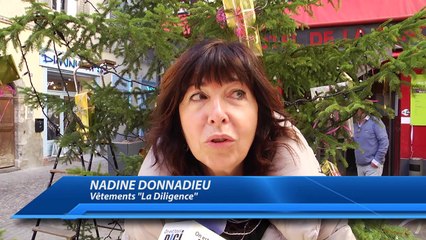 Ubaye : Les commerçants de la Placette à Barcelonnette se sont associés pour la décorer au couleurs de Noël