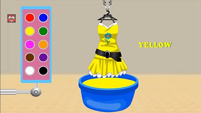 Learn Colors For Kids Toddlers with Paint - Painting T Shirt Colors, Color Painting for kids