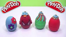 Jouer Oeufs Surprise Doh !!! - Œufs Spiderman Peppa Pig Español 2016 Voitures Jouets Nice