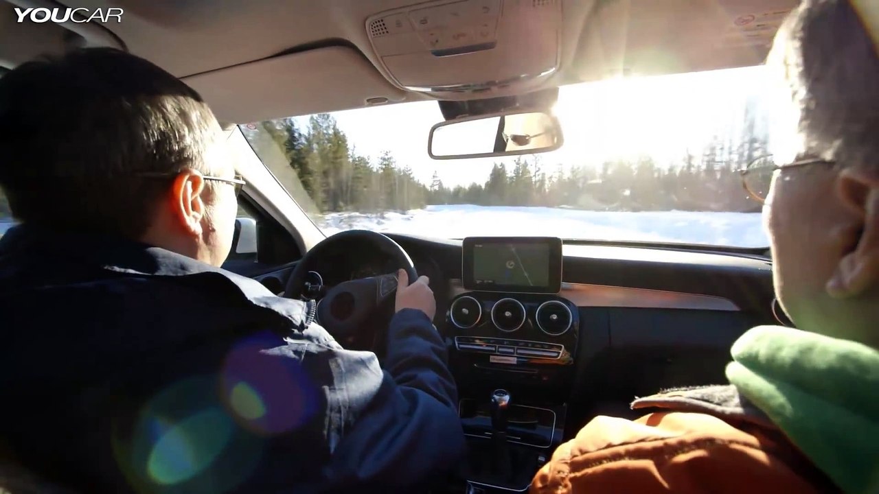 ► NEW Mercedes C-Class WINTER TESTING