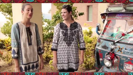 لڑکیوں نے رکشاہ میں خوب مزے کیے