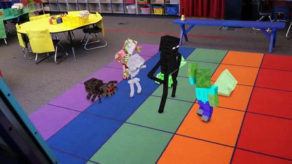 Monster School in Real Life Episode 7_ Football - Minecraft Animation