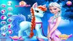 Elsa Pony Caring - Frozen Elsa Games - Frozen Elsa Pony Care Game for Girls