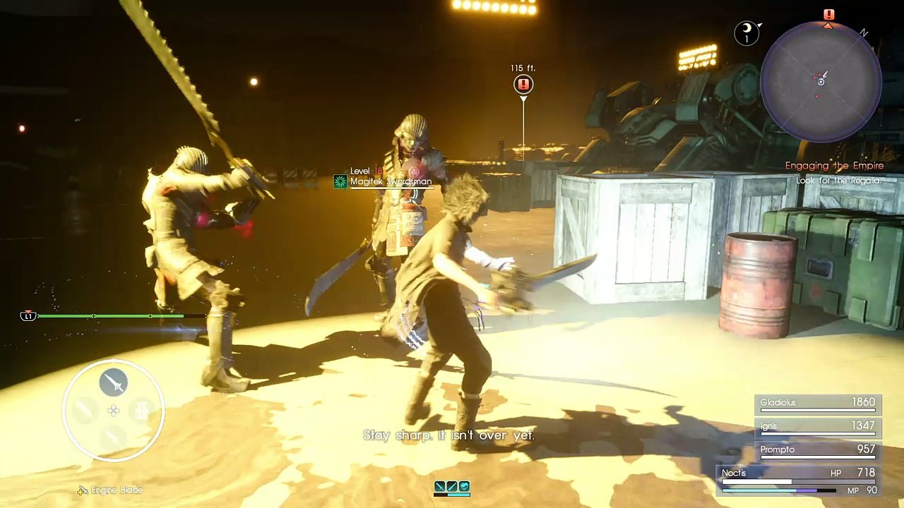 FINAL FANTASY XV walkthrough part 16