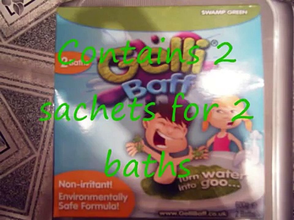 KID TOY GAME DOLL = GELLI BAFF FUN FOR THE KIDS WITH BATH GOO REVIEW