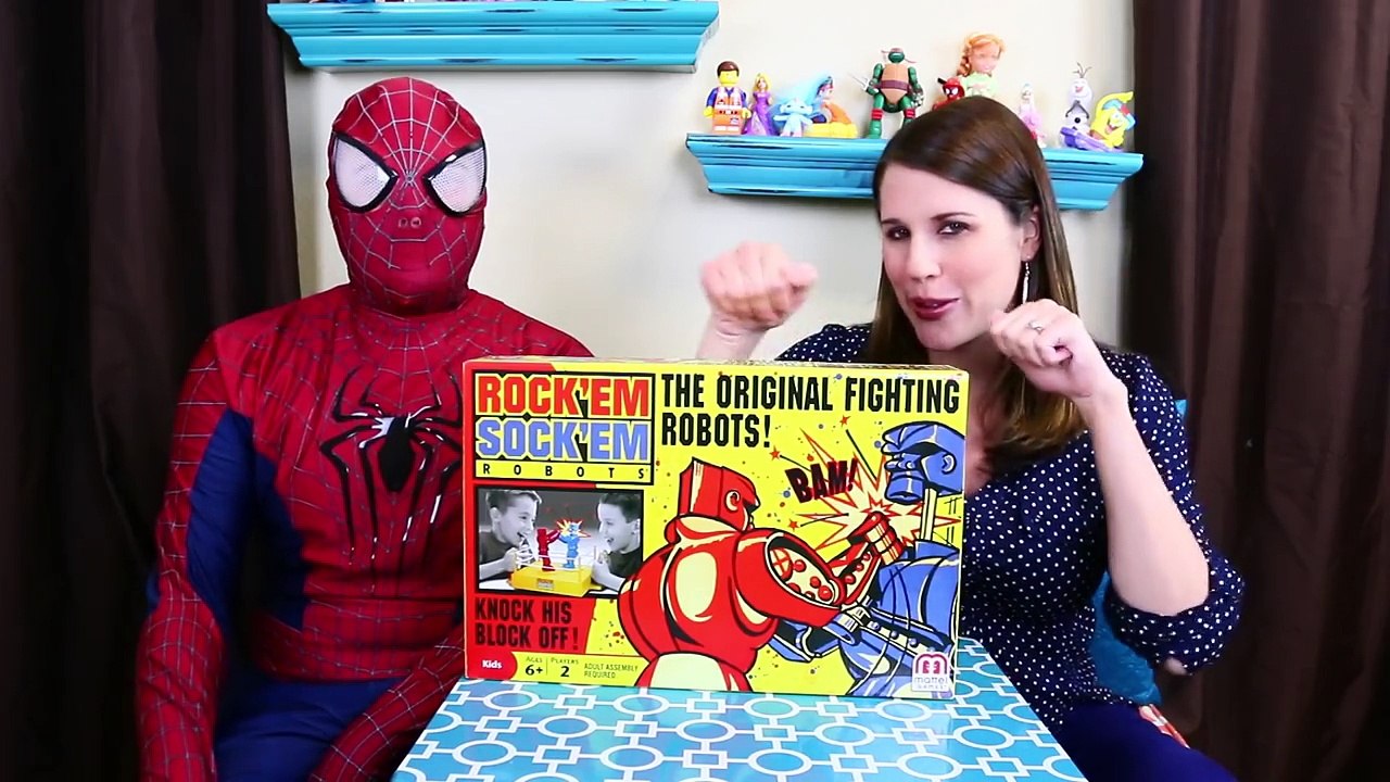 Rock Em Sock Em CHALLENGE Family Game Night Original Fighting Robots Classic DisneyCarToys
