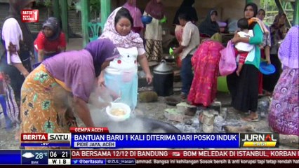 Pengungsi di Aceh Irit Makan untuk Bertahan