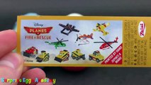 Surprise Eggs Opening - Phineas and Ferb, Kinder Surprise Eggs, Planes: Fire & Rescue