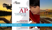 Online Princeton Review Cracking the AP U.S. Government   Politics Exam, 2009 Edition (College