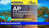 Buy Princeton Review Cracking the AP U.S. Government   Politics Exam, 2016 Edition (College Test