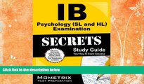 Buy  IB Psychology (SL and HL) Examination Secrets Study Guide: IB Test Review for the