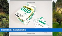 Buy Princeton Review Essential GED (flashcards): 500 Flashcards with Need-To-Know Topics, Terms,
