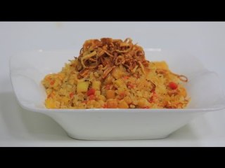 كشري بطاطس | نجلاء الشرشابي